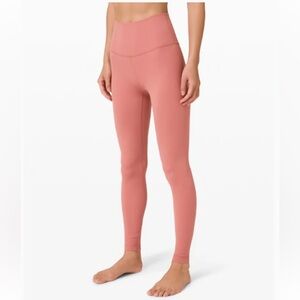 lululemon brier rose Align Leggings 28”